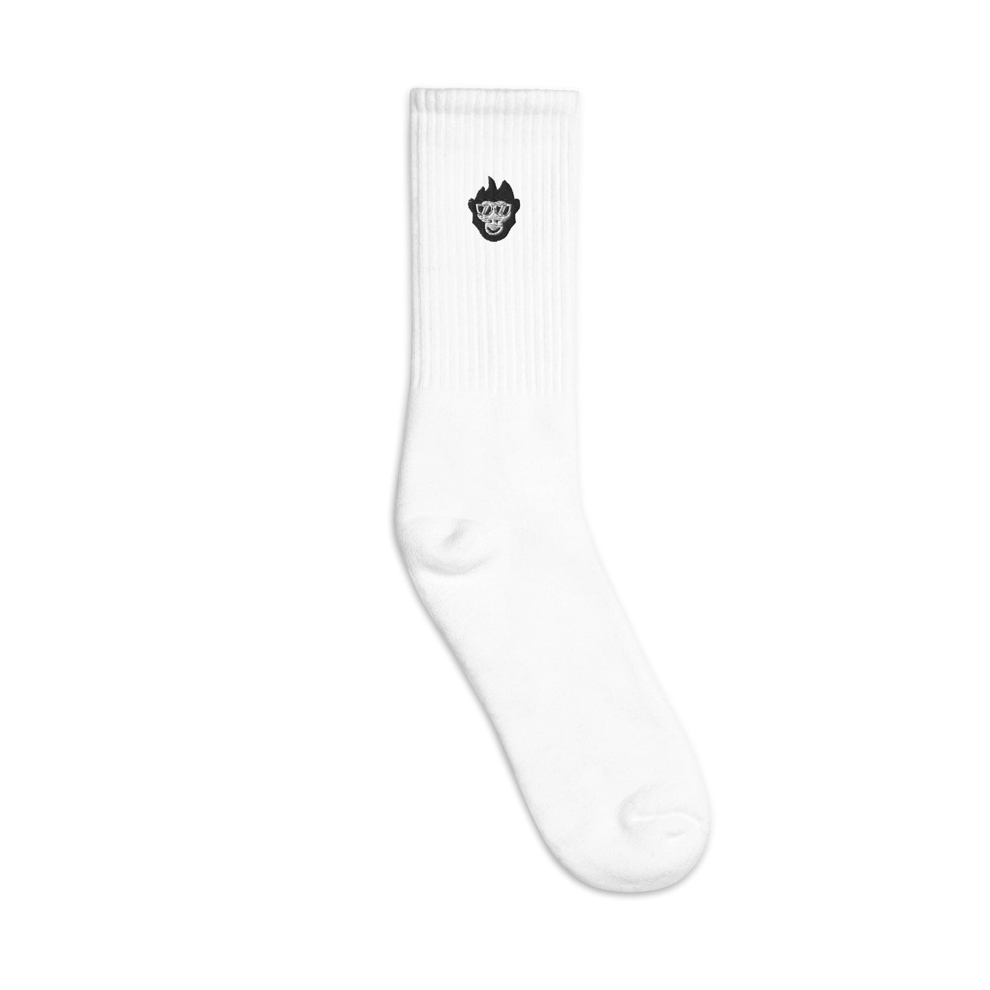 Monkee Biznezz Embroidered socks