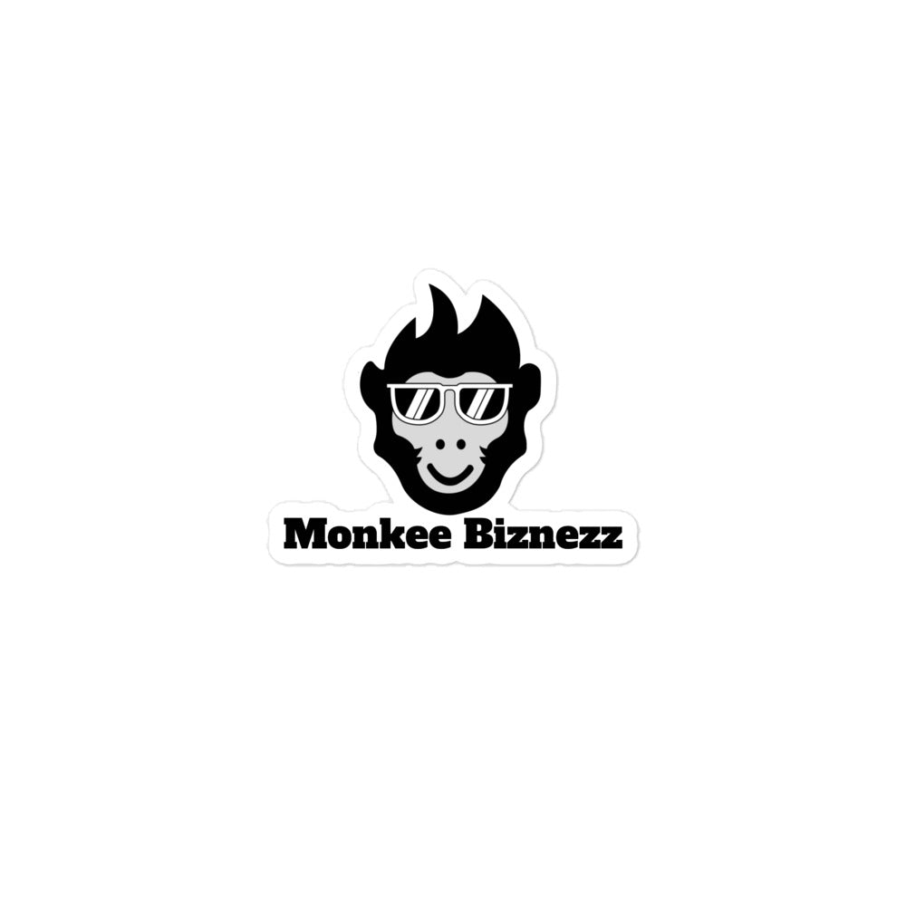 Monkee Biznezz Stickers