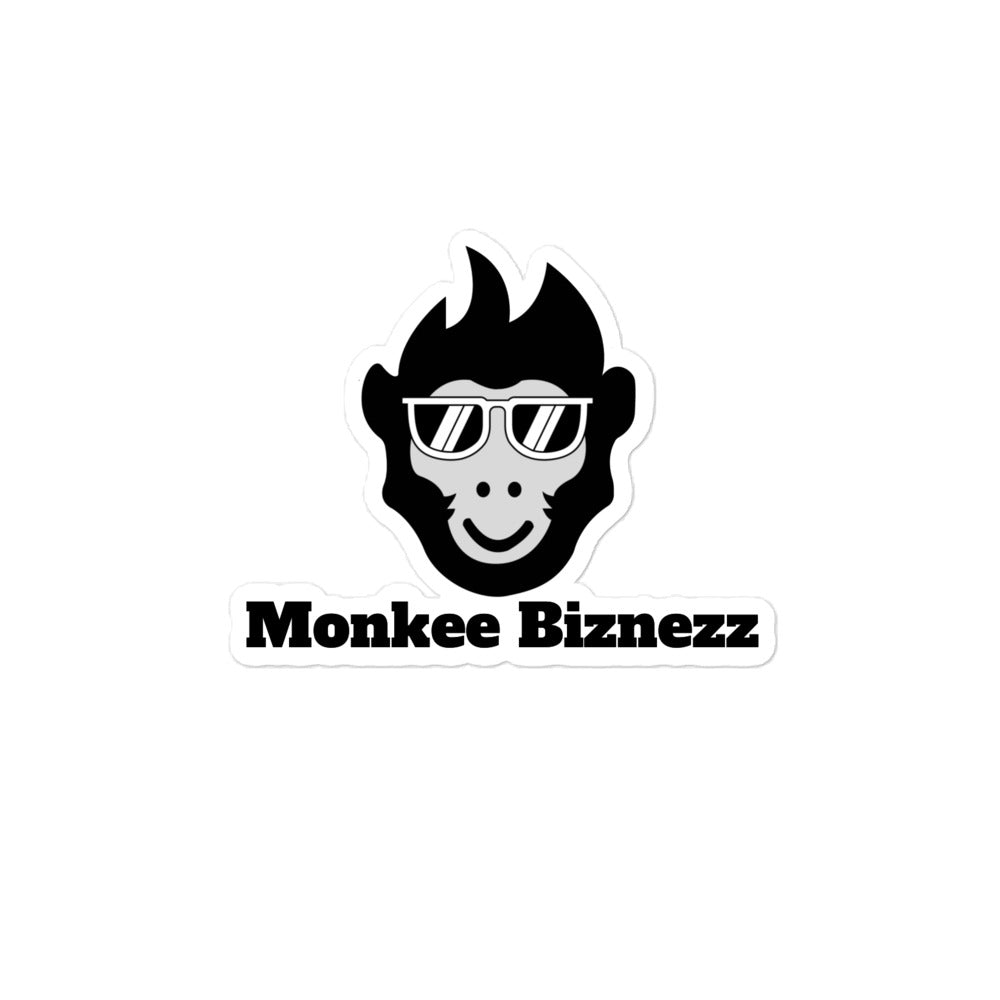 Monkee Biznezz Stickers